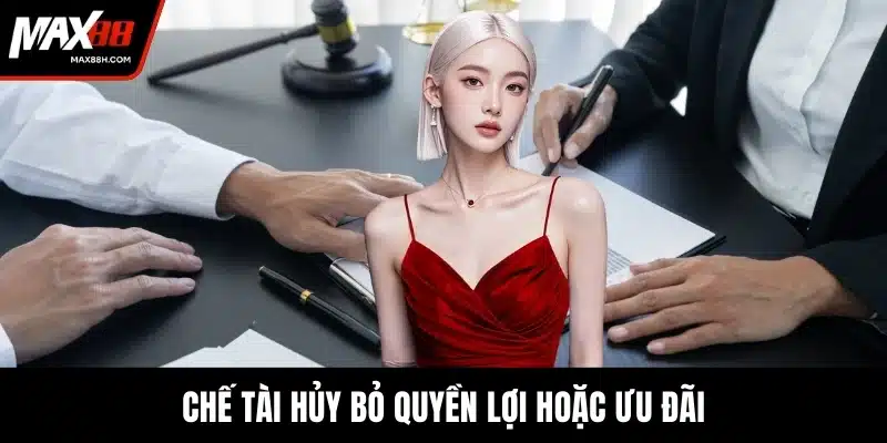 Chế tài hủy bỏ quyền lợi hoặc ưu đãi